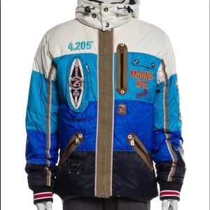 Bogner Mens Graphic Ski Winter Coat L